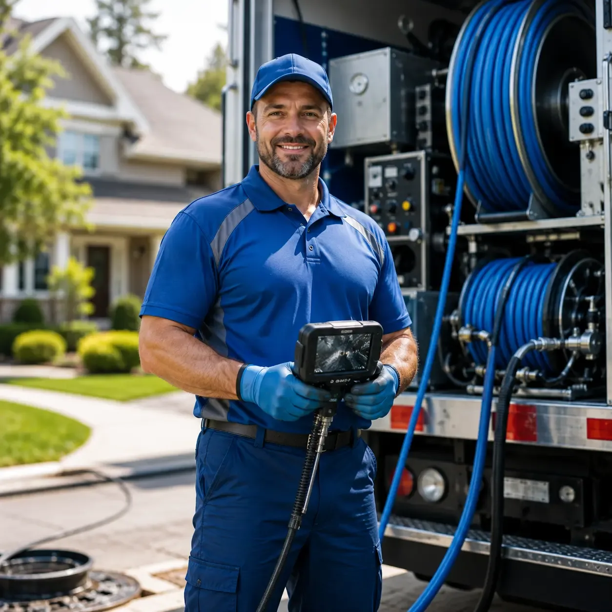 Local outdoor drain cleaning specialists in Plumtree, NC